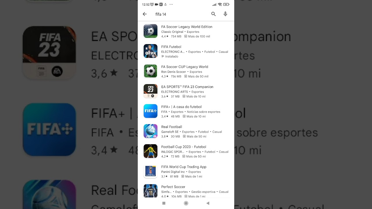 como baixar o FIFA 14 rápido e facil no celular com modo carreira (obs:tem muito anúncio)