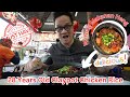 Street Food with a history of 28 Years Old school charcoal cooked Claypot Chicken Rice in Johor