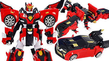 Miniforce Superdino7 TrihawkKing! Robots, Hawk, Car 3 transform! | DuDuPopTOY