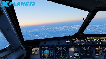 X-Plane 12 | ToLiss A320neo Landing at Hartsfield–Jackson Atlanta International Airport (KATL)