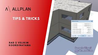 ALLPLAN - Rad s velikim koordinatama