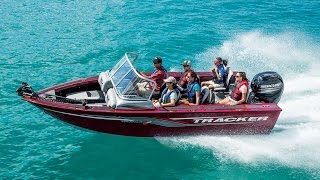 TRACKER Boats: 2017 Targa V-18 Combo Deep V Aluminum Fishing Boat