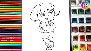 Unleash Your Inner Explorer: Master Dora’s Epic Art Adventure! 🎨✏️🌟| HP CREATIVE ARTS