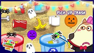 Wolfoo House Cleanup Life 🧹Join Wolfoo in a spooktacular cleanup adventure (16:9) screenshot 4