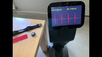 Movesense Temi ECG measurement