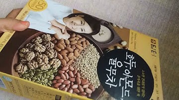 Bột Damtuh Ngũ Cốc Dinh Dưỡng Hàn Quốc 900g 50 Gói *18g,  Date Tháng 2 -2021