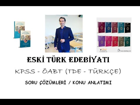 KPSS ÖABT TDE-Türkçe (Eski Türk Edebiyatı) Konu Anlatımları (Beyit Çevirisi) 3