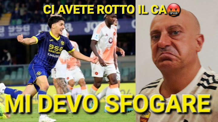 😡 ENNESIMA PARTITA di MER⛔️A ‼️ VERONA-ROMA 3-2 😱 JURIC 💥 GIOCATORI E SOCIETÀ AVETE ROTTO IL CA🤬🤬O