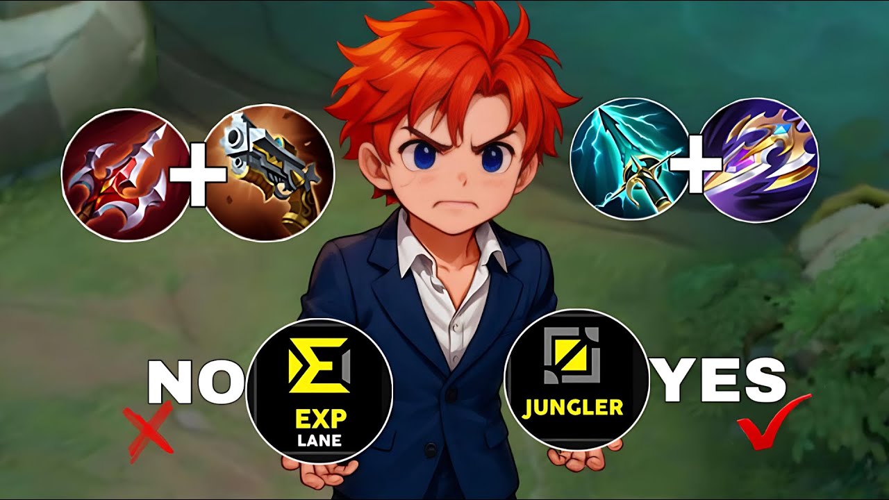 NEW BUILD HYPER CHOU !! NEW META-(bye exp lane)-mobile legends