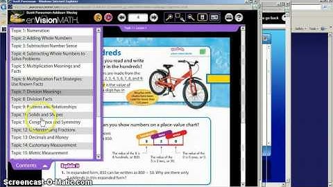 How to Use Pearson Math Online book