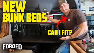 BUNK BEDS for Sprinter Vans! Install & Review by Forged 4x4 1,994 views 2 months ago 5 minutes, 7 seconds