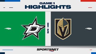 NHL Western Conference Final Game 1 Highlights | Stars vs. Golden Knights - May 19, 2023