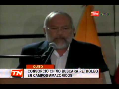 Consorcio Chino buscará petróleo en campos amazónicos