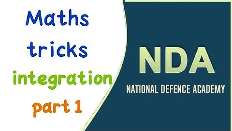 integration shortcut trick for nda/JEE/airforce