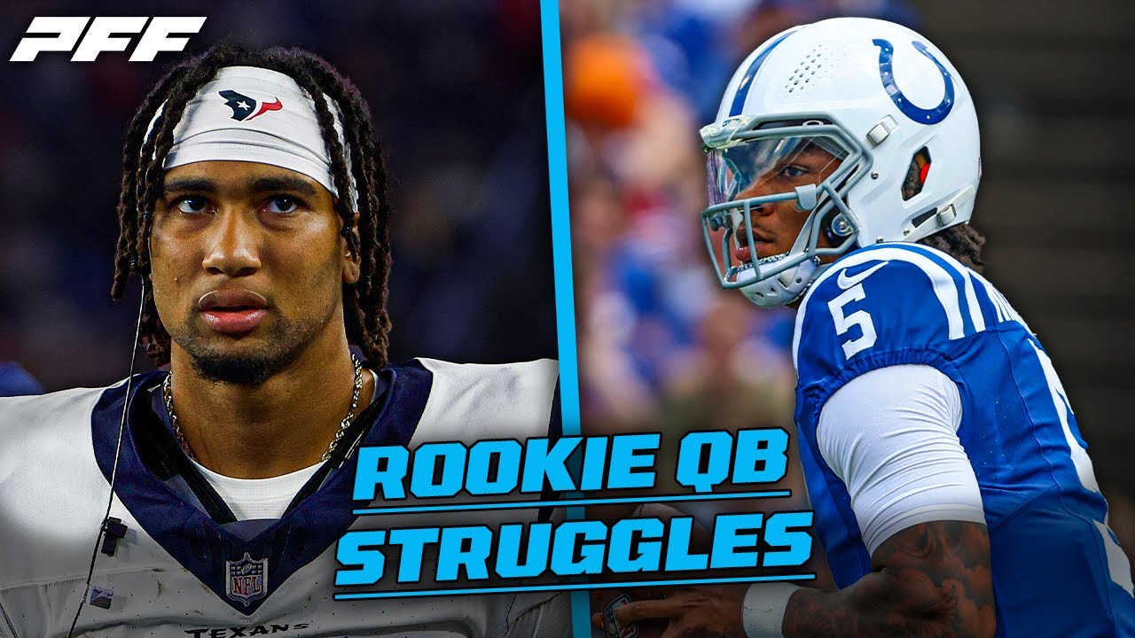 Rookie QBs Struggle in Preseason PFF YouTube