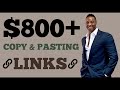 Make $800+ A DAY Online For FREE Copy & Pasting Links! (make money online) How To Make Money Online