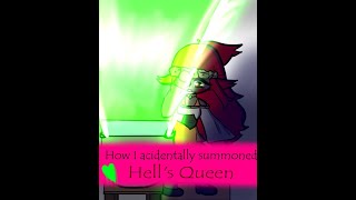How I Accidentally Summoned Hells Queen (Short Halloween Comic)