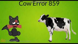 Cow Error 859