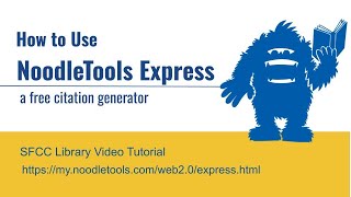 How to Use NoodleTools Express (2026)