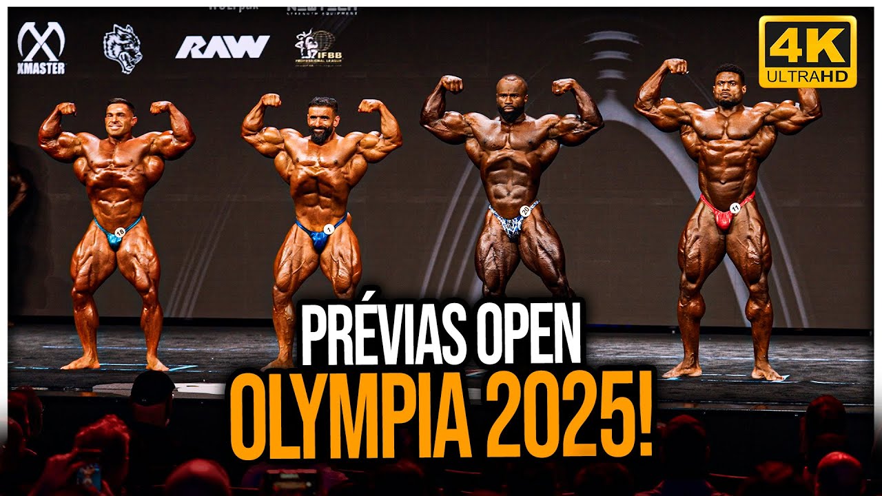 PRÉVIAS OPEN MR.OLYMPIA 2025!! | *confrontos em 4k*