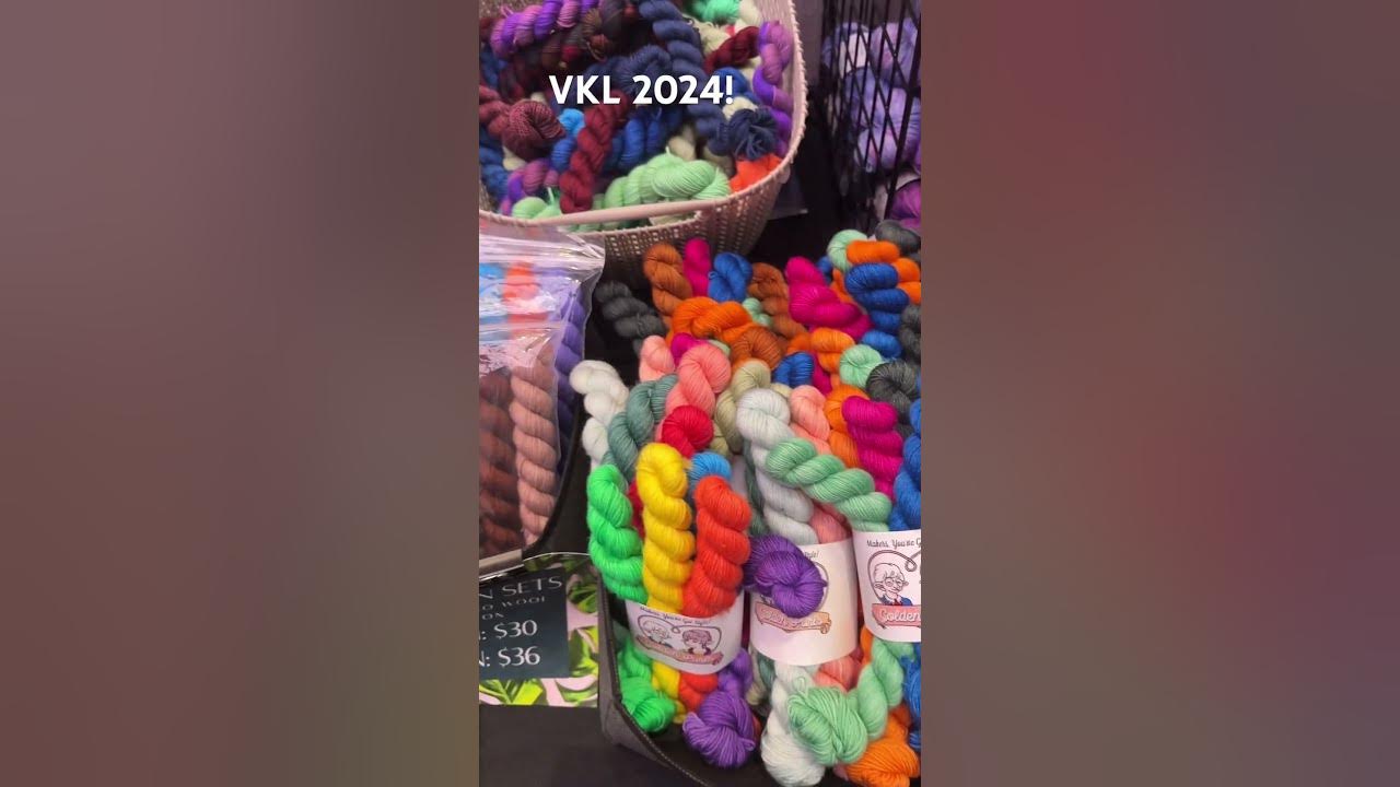 Vogue Knitting Live 2024, complete! Take a look at what we brought! yarn knitting crochet