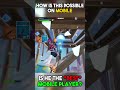 He Plays Like THIS On MOBILE?? BEST Fortnite Mobile Player #fortnite #shorts