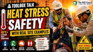 Heat Stress Safety Toolbox Talk with Real Site Examples