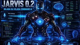I Built JARVIS 0.2 AI 🤖 | Advanced Voice & Typing Commands | Full PC Control Assistant