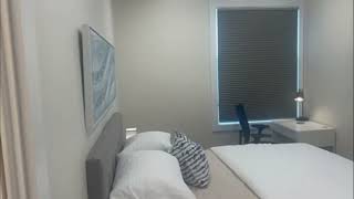 215 Furnished 1 bedroom apartment rental at San Pedro Square in downtown San Jose, California.