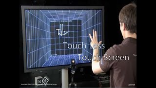 اس ٹچ اسکرین کو ’ٹچ‘ کرنے کی کوئی ضرورت نہیں Touchless touch screen