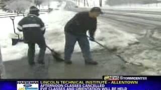wfmz 69 news at noon winter weather coverage 2 2 11