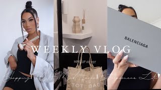 WEEKLY VLOG! SHOPPING| MUA MUST HAVES| ENTREPRENEUR LIFE| & MORE| JAMIE MARIE