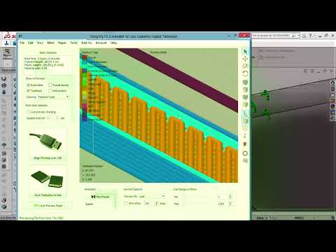 Creación y Simulación de materiales aniso trópicos en Solidwork, con Simulation.