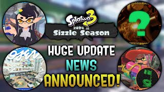 Huge UPDATE News Revealed Today - Splatoon 3 Sizzle Season