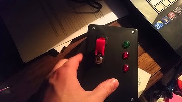 Homemade model rocket launch controller