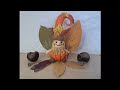 Осенний гном - Лепим из пластилина. Plasticine autumn gnome | Art Time