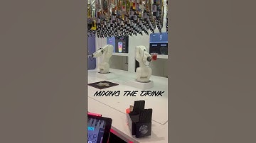AI Robot Bartender - Watch the robot make a drink in Las Vegas