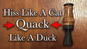 How to Call Ducks for Beginners - Basic Mechanics