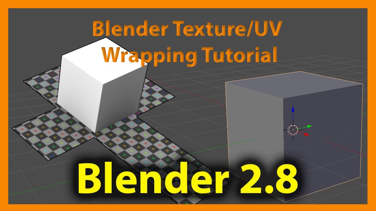 How Add Textures in Blender 2.8 Unwrapping for Beginners) - YouTube