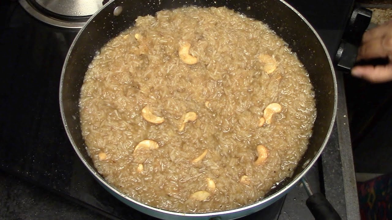 Sweet Coconut Rice Recipe | Street Food