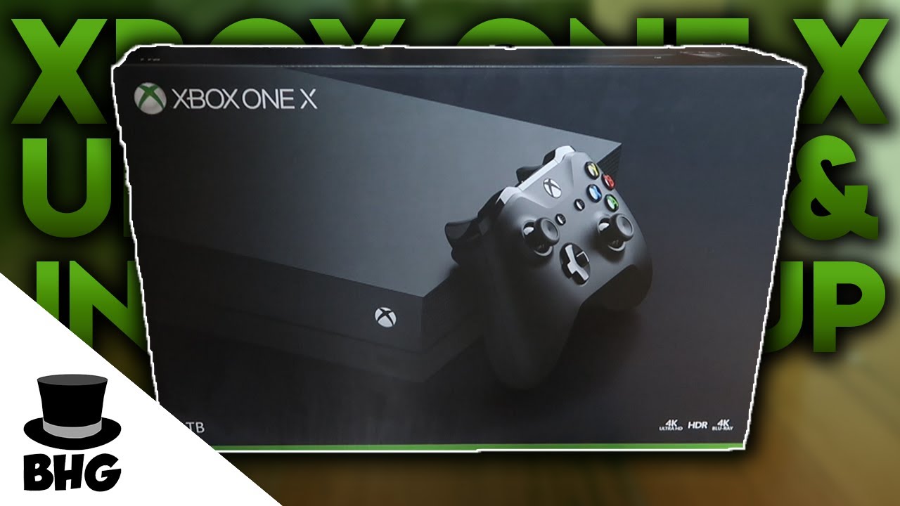 Xbox One X Unboxing And Initial Setup YouTube xbox-one-x-unboxing-and-initial-setup-youtube