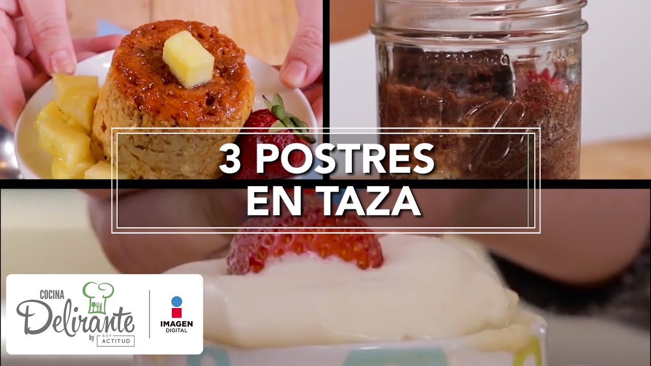 youtube cocina postres 3 postres en taza cocina delirante youtube youtube cocina postres 3 postres en taza cocina delirante youtube
