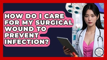 How Do I Care For My Surgical Wound To Prevent Infection? - The Operating Table