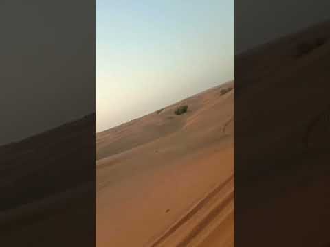 dubai desert safari car view #dubai #views #trending #viral #foryou #desert