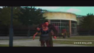 Dead Rising Wii Part 46-I Run Away From Some Convicts