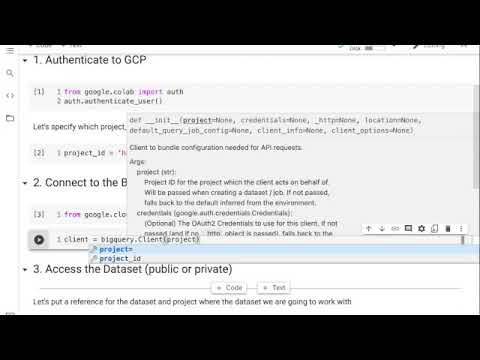 #BigQueryAPI. GETTING STARTED WITH BQ API USING PYTHON