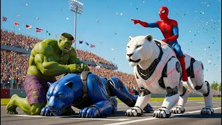 Download Lagu 🕷Spider-Man Wins the Legendary Panther Racing Championship - Epic Racing Challenge MP3