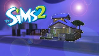 The Sims 2: Tiny Starter Home Build with Basement!