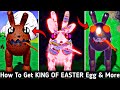 How To Get KING OF EASTER Infected Egg Badge and 2 More New Skins In Tiny Universe Roleplay