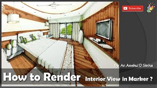 Rendering Bedroom View
